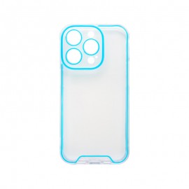 mobilNET silikónové puzdro iPhone 13 Pro modré (Neon) 