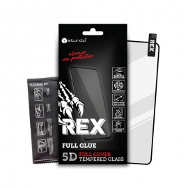 Sturdo REX iPhone 15 Plus, čierne (5D FULL GLUE)
