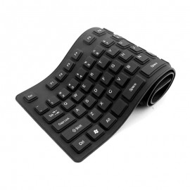 mobilNET Ohybná klávesnica, čierna