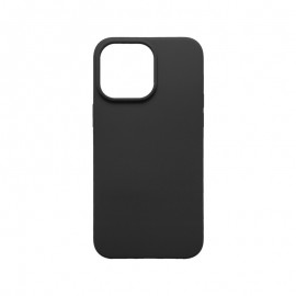 mobilNET silikónové puzdro iPhone 15 Pro, čierne (matt) 