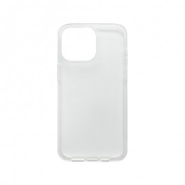 mobilNET silikónové puzdro iPhone 15 Pro, priehľadné (moist) 