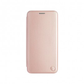 mobilNET knižkové puzdro iPhone 15 Plus, medené (Lichi) 