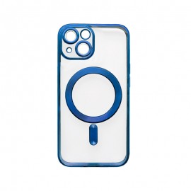 mobilNET plastový kryt MagSafe iPhone 15, modrý