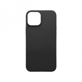 mobilNET silikónové puzdro iPhone 15, čierny (Silicon)