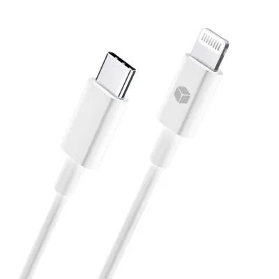 Sturdo kábel Lightning na Type-C MFi biely 3A 1M 
