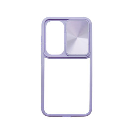 mobilNET plastový kryt Samsung Galaxy S23 FE, fialový (Slide) 