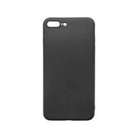 mobilNET silikónové puzdro iPhone 7/8 Plus, čierny (Matt)