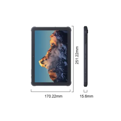 Cubot Tab KingKong, 16/256 GB, Dual SIM, 10.1", Čierny