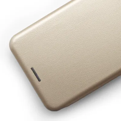 mobilNET bočná knižka Xiaomi Redmi Note 13 5G, zlatá (Lichi)