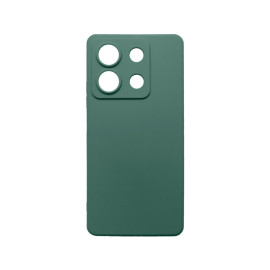 mobilNET silikónové puzdro XIA Redmi Note 13 5G tm.zelený (Fiber) 