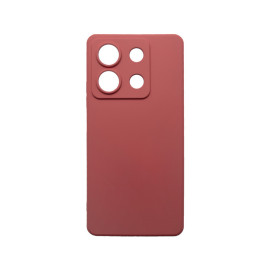 mobilNET silikónové puzdro XIA Redmi Note 13 5G červený (Fiber) 