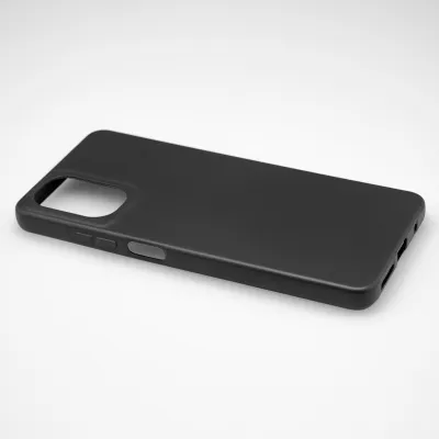 mobilNET silikónové puzdro Motorola Moto G04, čierne (Matt)