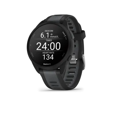 Garmin Forerunner 165 Music, Black/Slate Grey - SK Distribúcia
