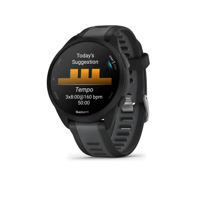Garmin Forerunner 165 Music, Black/Slate Grey - SK Distribúcia