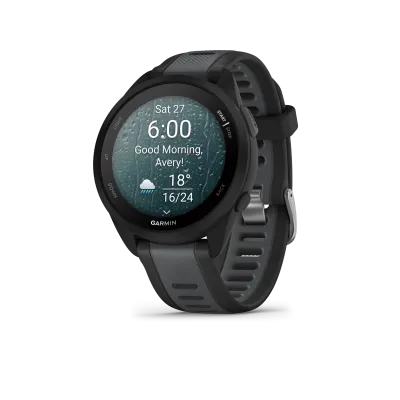 Garmin Forerunner 165 Music, Black/Slate Grey - SK Distribúcia