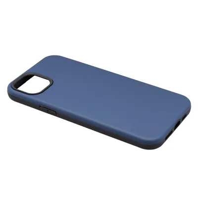 Sturdo plastový kryt iPhone 15 Plus, tmavo modré (Mark)
