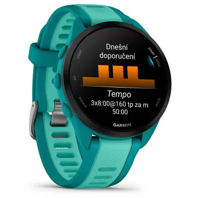 Garmin Forerunner 165 Music, Turquoise/Aqua - SK Distribúcia