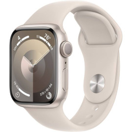 Apple Watch Series 9 GPS 41mm pouzdro z hvezdně bílého hliníku - hvězdně bílý sportovní řemínek -...