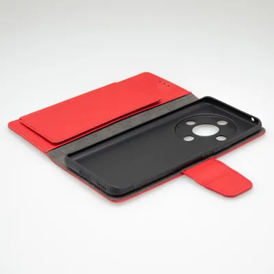 mobilNET knižkové puzdro Honor Magic 6 Lite, červené (Daze)