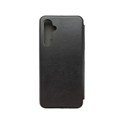 mobilNET knižkové puzdro Samsung Galaxy A55 5G, čierne (Lichi)
