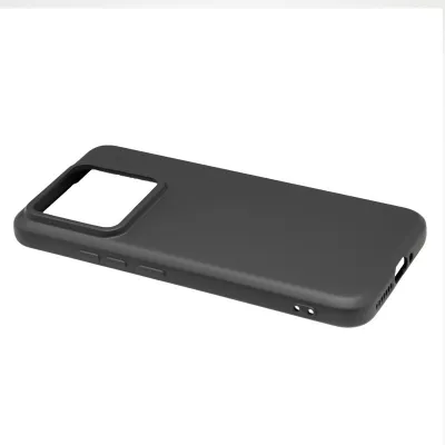 mobilNET gum. puzdro Xiaomi 14, čierne (Silicon) 
