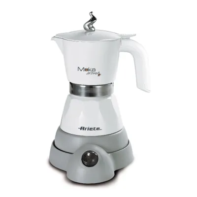 Ariete Moka kávovar, 2/4 šálky, biely, 1358/10