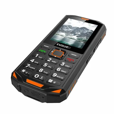 Evolveo StrongPhone X5, Čierno/Oranžový
