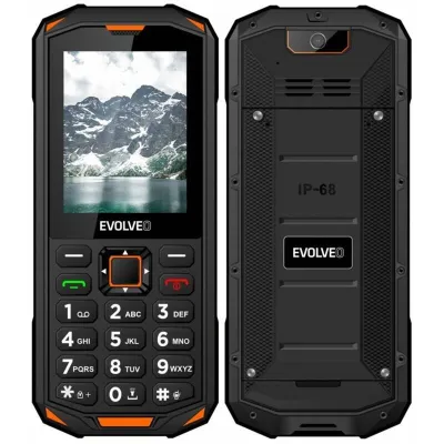 Evolveo StrongPhone X5, Čierno/Oranžový