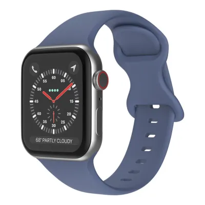 mobilNET silikónový remienok na Apple Watch, 38-41mm (S), námornícka modrá