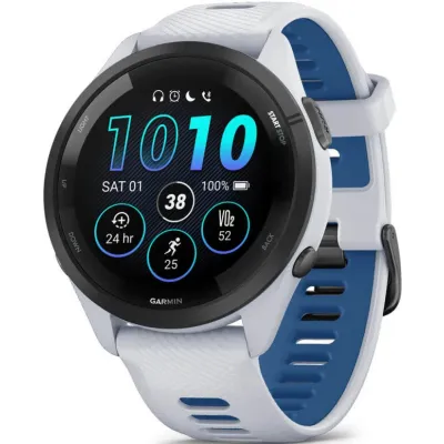 Garmin Forerunner 265, Whitestone/Tidal Blue - SK Distribúcia