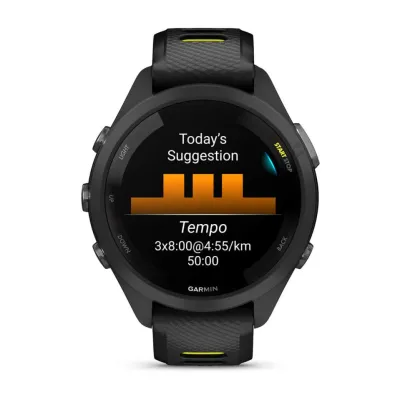 Garmin Forerunner 265S, Black/Amp Yellow - SK Distribúcia