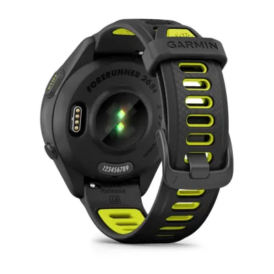 Garmin Forerunner 265S, Black/Amp Yellow - SK Distribúcia