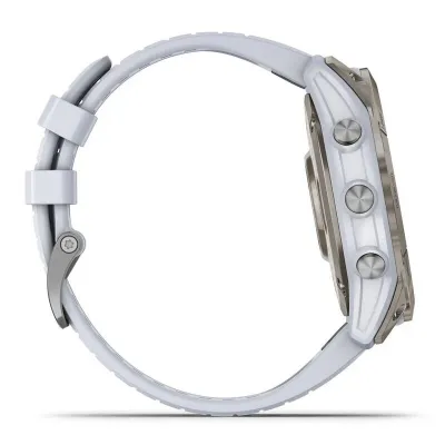 Garmin epix Pro (g2) Sapphire, 51mm, Titanium, Whitestone band - SK Distribúcia