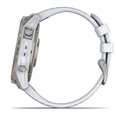 Garmin epix Pro (g2) Sapphire, 51mm, Titanium, Whitestone band - SK Distribúcia