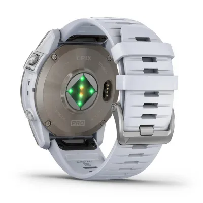 Garmin epix Pro (g2) Sapphire, 51mm, Titanium, Whitestone band - SK Distribúcia