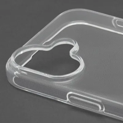 mobilNET silikónové puzdro iPhone 16, priehľadné (moist)