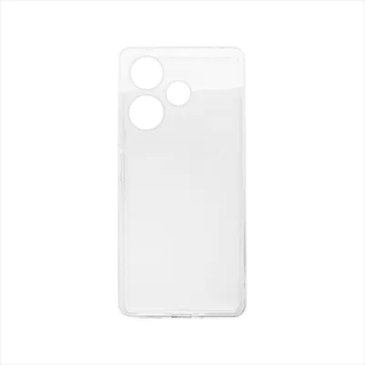mobilNET silikónové puzdro Xiaomi Redmi 13 4G, priehľadné (moist)