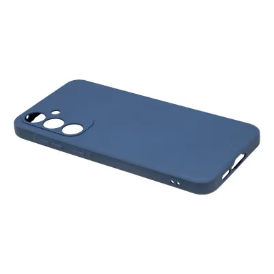 mobilNET silikónové puzdro Samsung Galaxy A55 5G, tm.modré (Fiber)