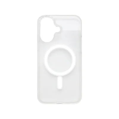 mobilNET plastové puzdro iPhone 16, priehľadné (Magsafe)