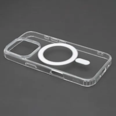mobilNET plastové puzdro iPhone 16 Pro, priehľadné (Magsafe)