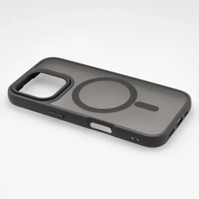 mobilNET plastové puzdro iPhone 16 Pro, čierne (Magsafe)