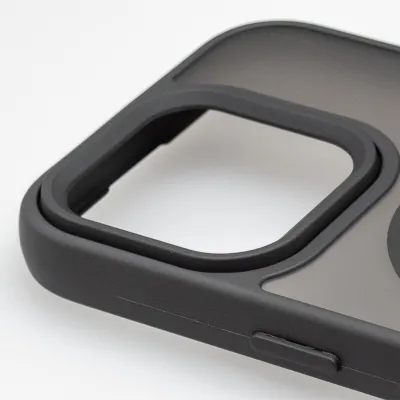 mobilNET plastové puzdro iPhone 16 Pro, čierne (Magsafe)