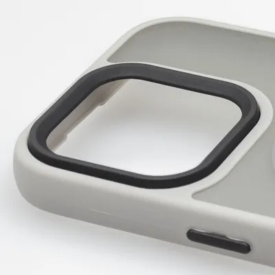 mobilNET plastové puzdro iPhone 16 Pro, sivé (Magsafe)