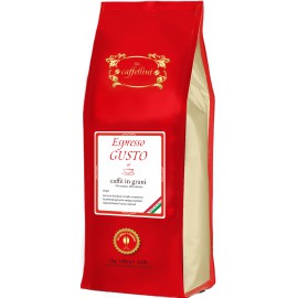Caffellini Espresso Gusto, 1kg zrnková, 70 % arabica, 30 % robusta