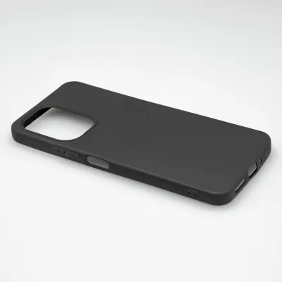 mobilNET Xiaomi Redmi 13C 5G, čierne (Matt) gumové puzdro
