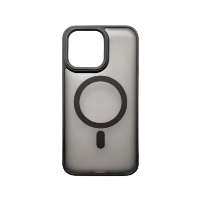 mobilNET iPhone 14, čierne (Magsafe) plastové puzdro