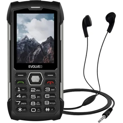 Evolveo StrongPhone H1 čierno-strieborný (SGP-H1-BS)