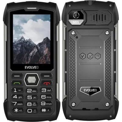 Evolveo StrongPhone H1 čierno-strieborný (SGP-H1-BS)