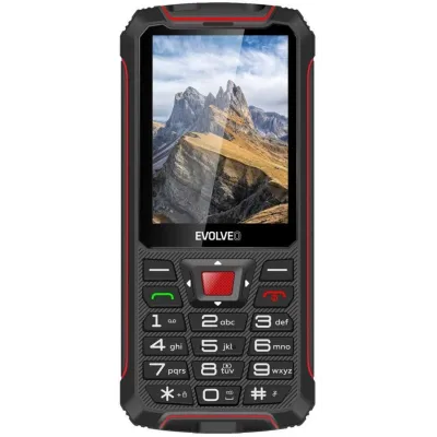 Evolveo StrongPhone W4 čierno červený (SGM SGP-W4-BR)