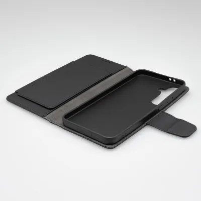 mobilNET knižkové puzdro Samsung Galaxy S24 FE, čierne (Daze)